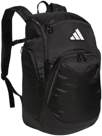 adidas 5-Star 2.0 Team Backpack for Multi-Sport Practice, Travel and Game-Day, Black, One Size Adidas