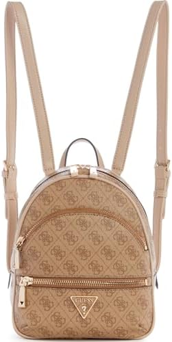 GUESS Manhattan Backpack, Latte Logo GUESS