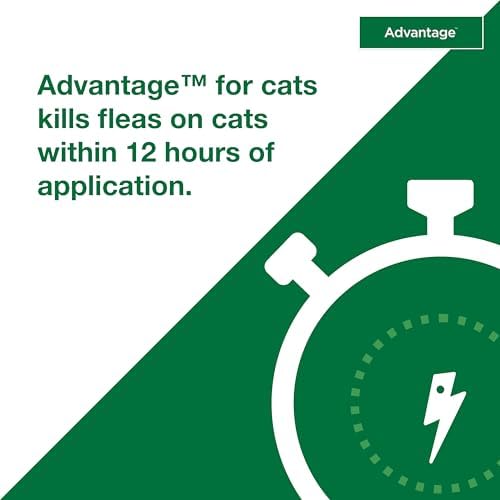 Средство от блох для больших кошек весом более 4 кг — 2 обработки в месяц Advantage