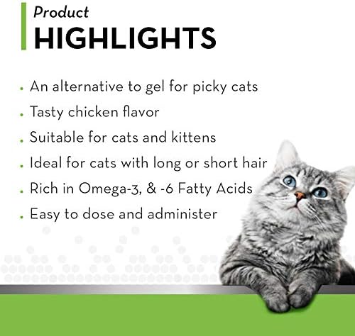 Tomlyn Laxatone Chicken-Flavor Hairball Remedy Chews for Cats and Kittens, 2-Pack TOMLYN