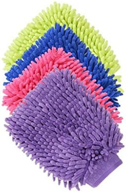 Tough 1 Lined Wash Applicator Mitt Purple Tough 1