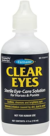 Маска Clear Eyes для очищения глаз лошадей, 118 мл Farnam