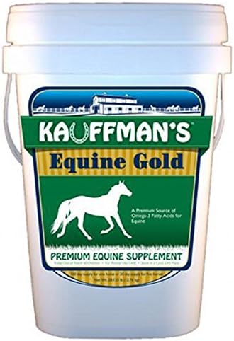 Кормовая добавка Equine Gold 4,5 кг для опорно-двигательной системы лошадей - на 32 дня, для пятерых лошадей Kauffman's Animal Health