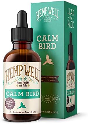 Успокаивающее масло для птиц Hemp Well Calm — снижает тревожность и расслабляет Hemp Well