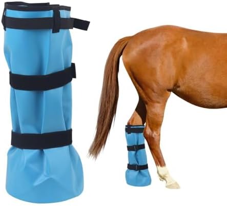 Hoof Soaking Boot for Hoof Problems, White Line Disease, Thrush, Abscess Horse Soaker Bag, Hooves Care Treatment, 1 Piece Comfpet