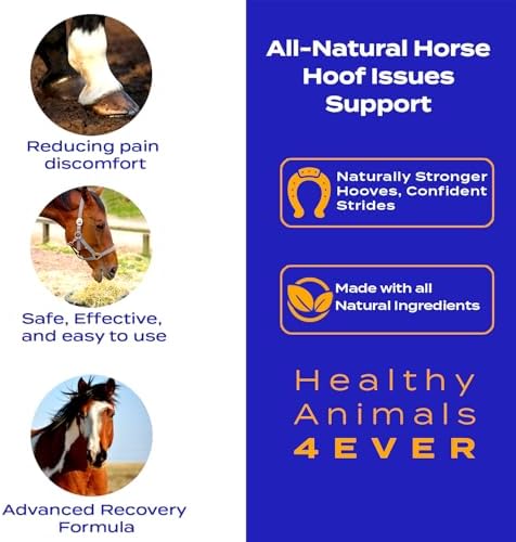 Капсулы для обработки копыт лошадей при травмах, 300 штук HealthyAnimals4Ever