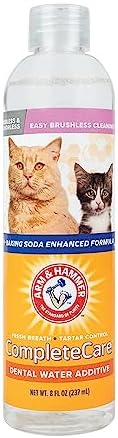 Добавка в воду для ухода за зубами кошек с ферментами – 237 мл Arm & Hammer