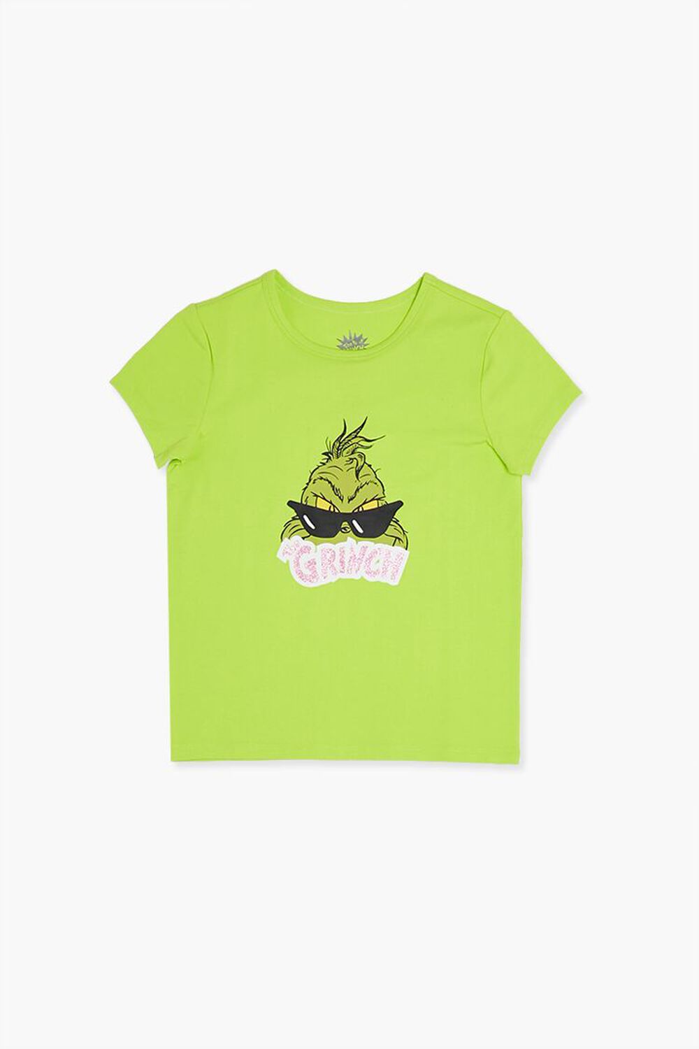 Детская Футболка FOREVER21 The Grinch Glitter FOREVER21