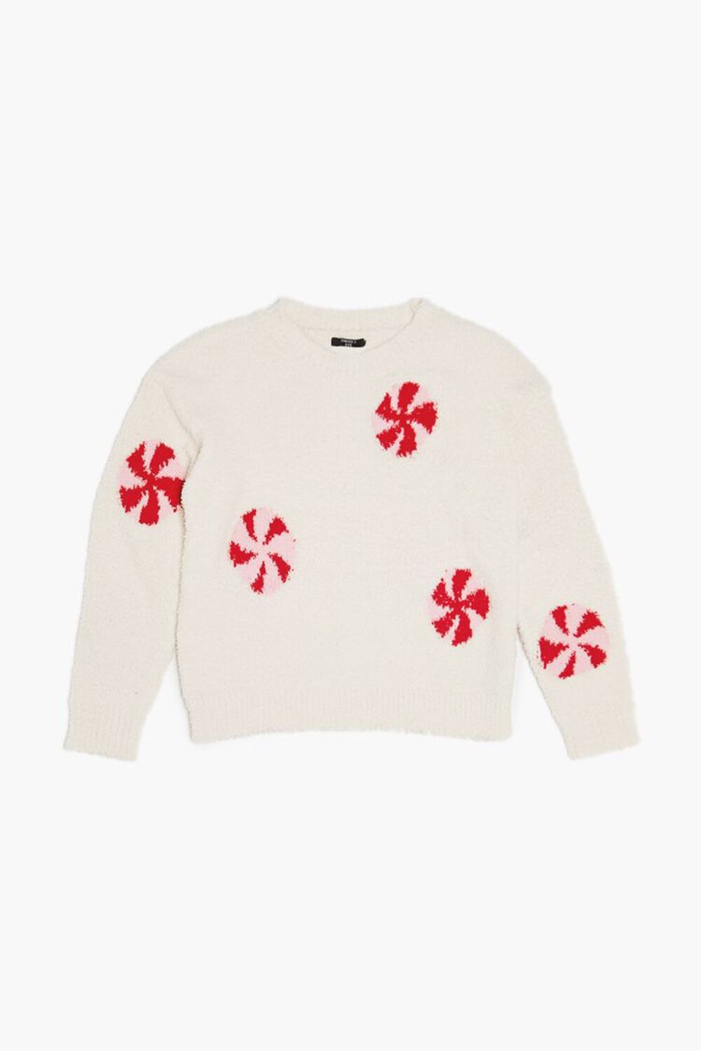 Girls Peppermint Candy Sweater (Kids) FOREVER21