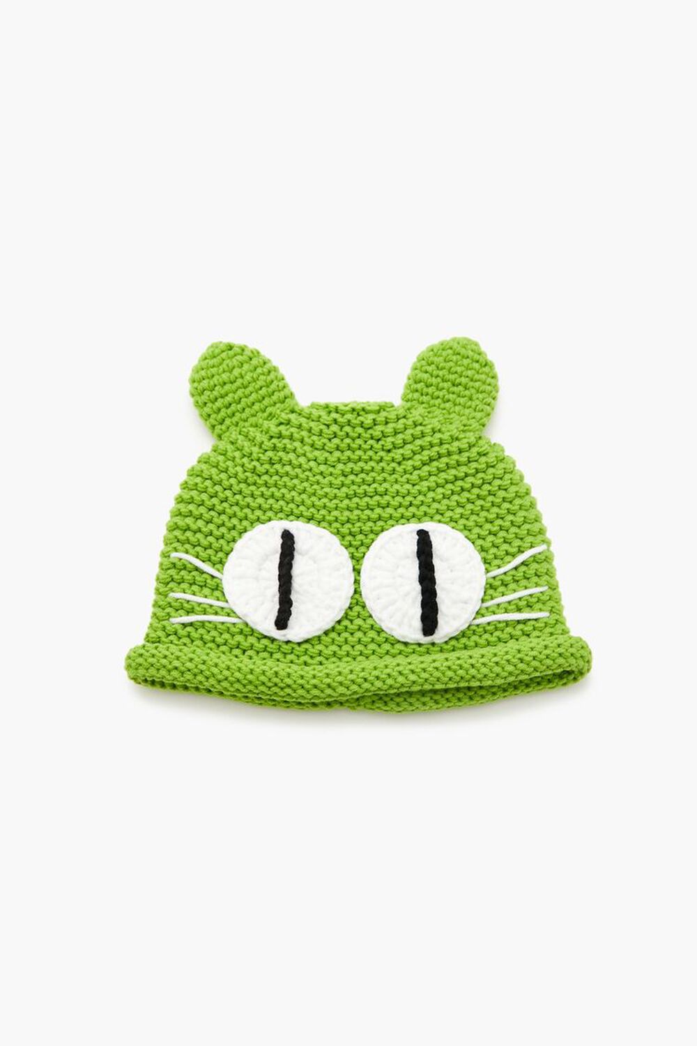 Crochet Cat Beanie FOREVER21