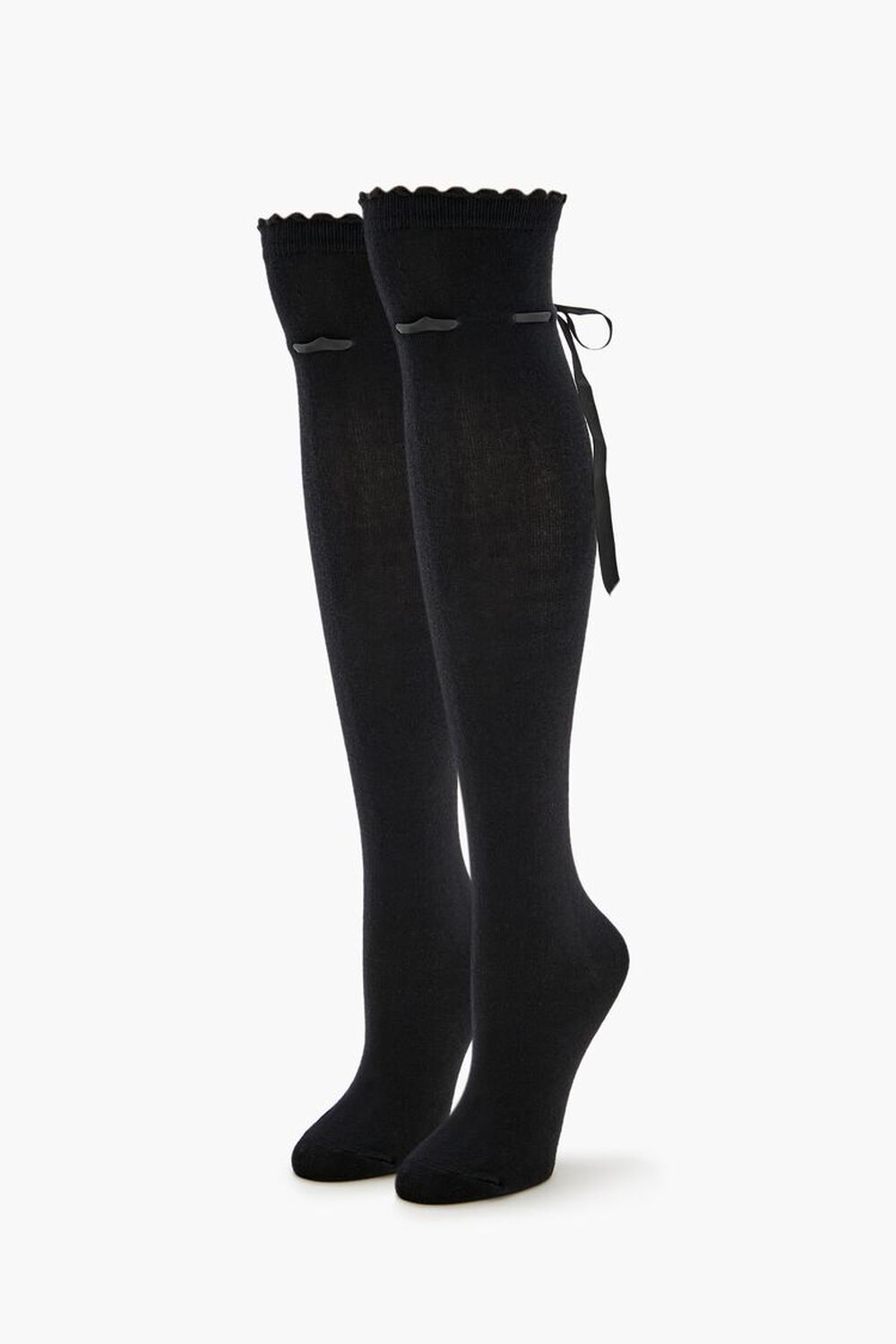 Bow Over-The-Knee Socks FOREVER21