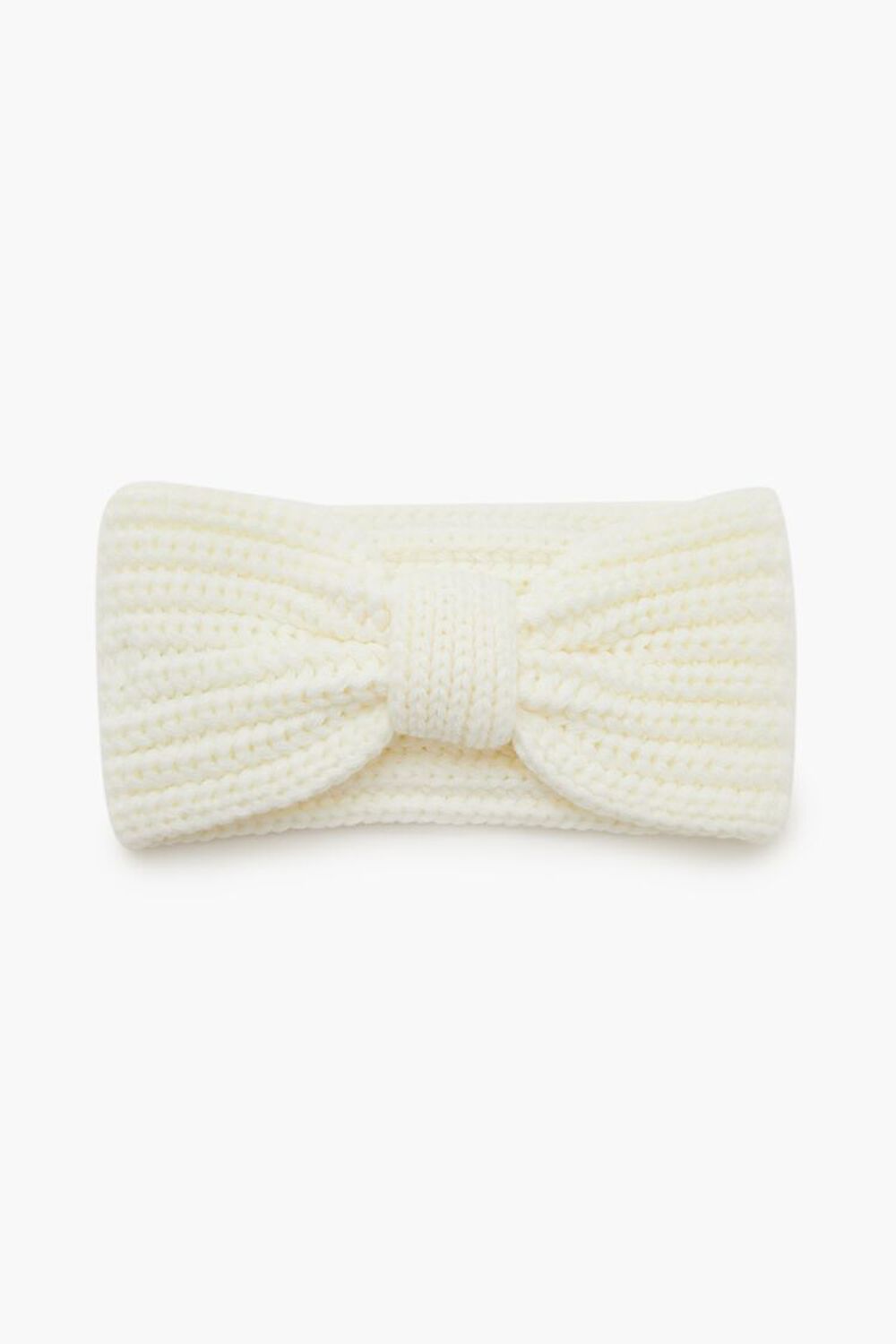 Ribbed Knit Bow Headwrap FOREVER21