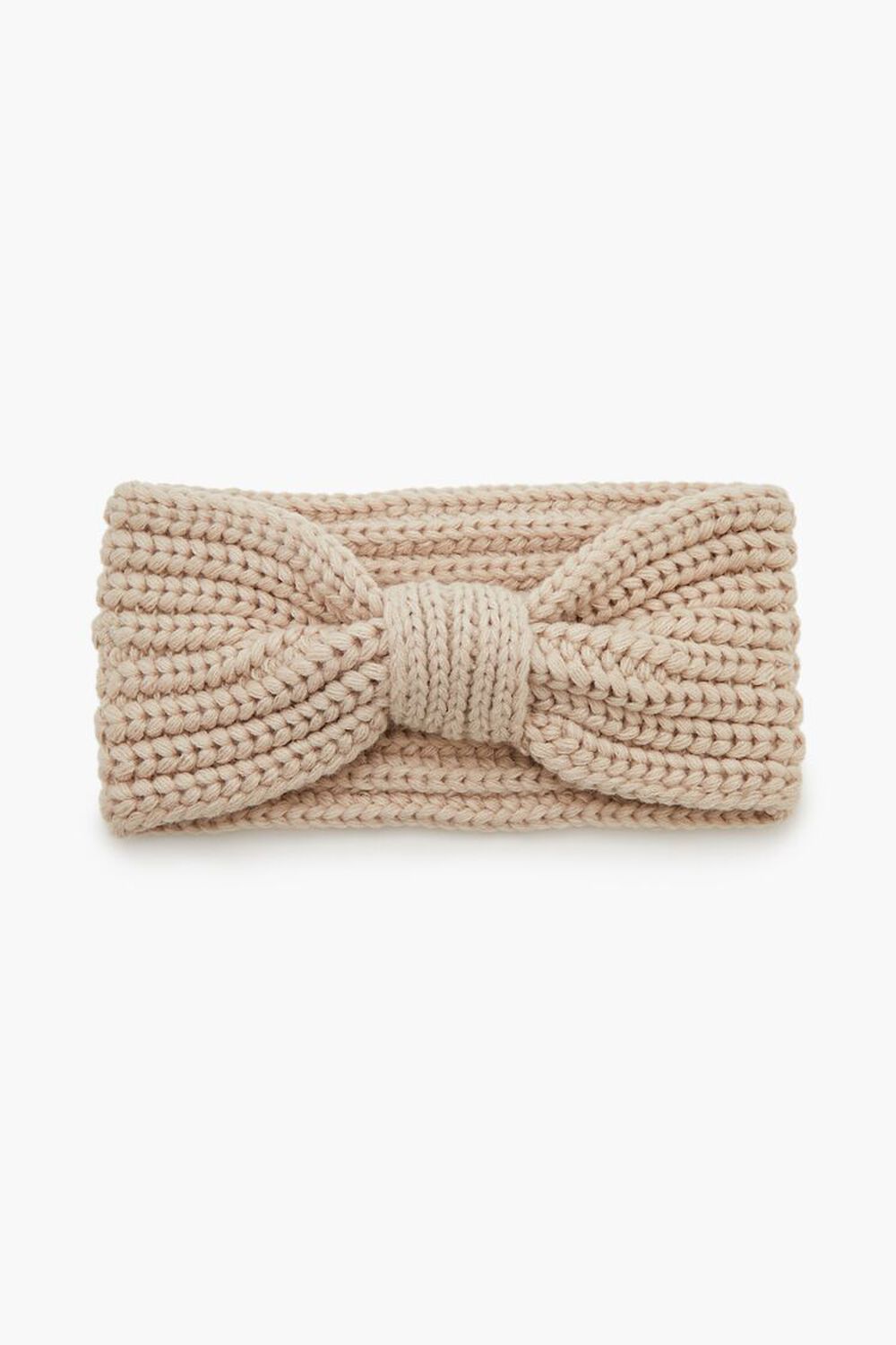 Ribbed Knit Bow Headwrap FOREVER21