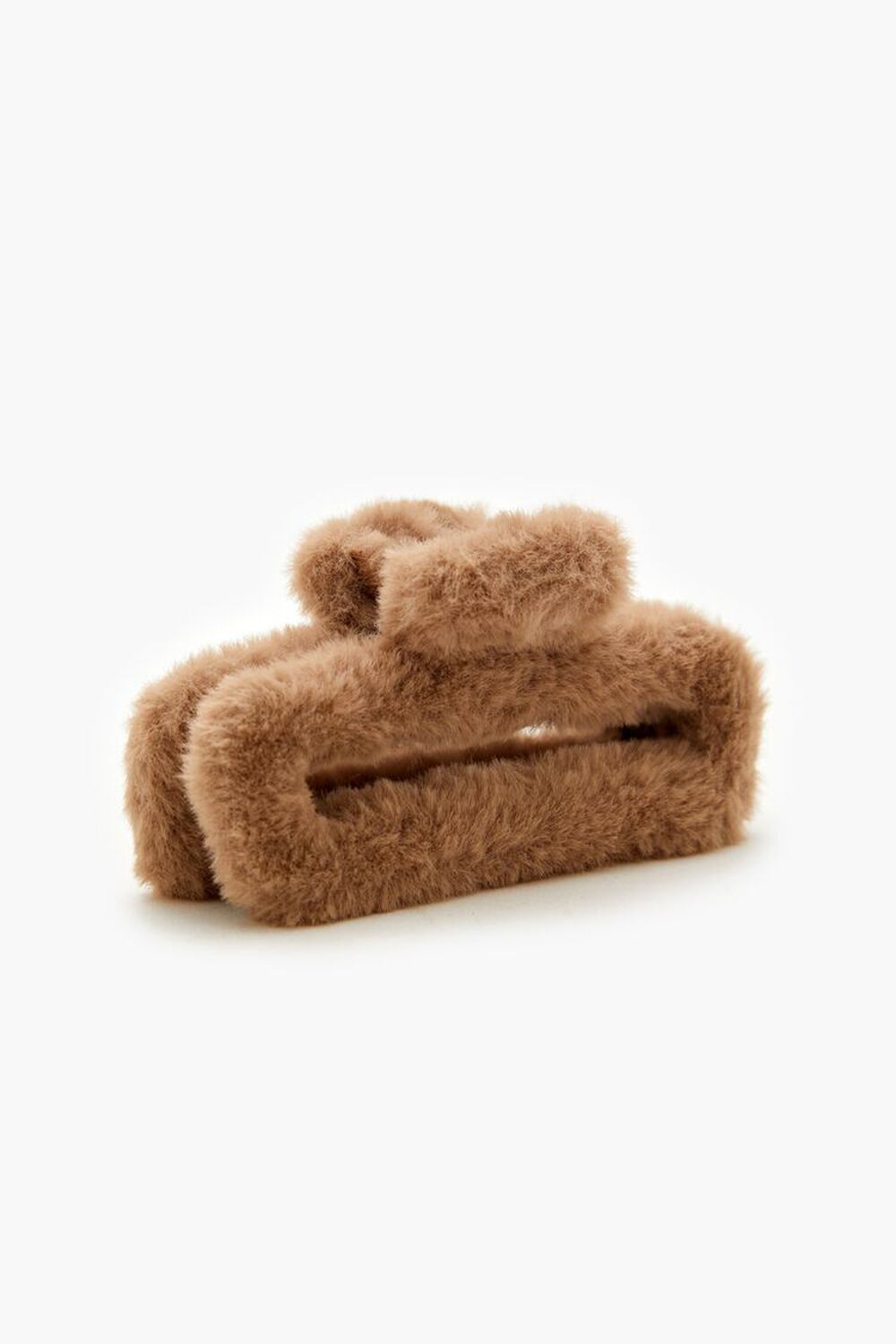 Заколка для волос FOREVER21 Faux Fur Claw Hair Clip FOREVER21