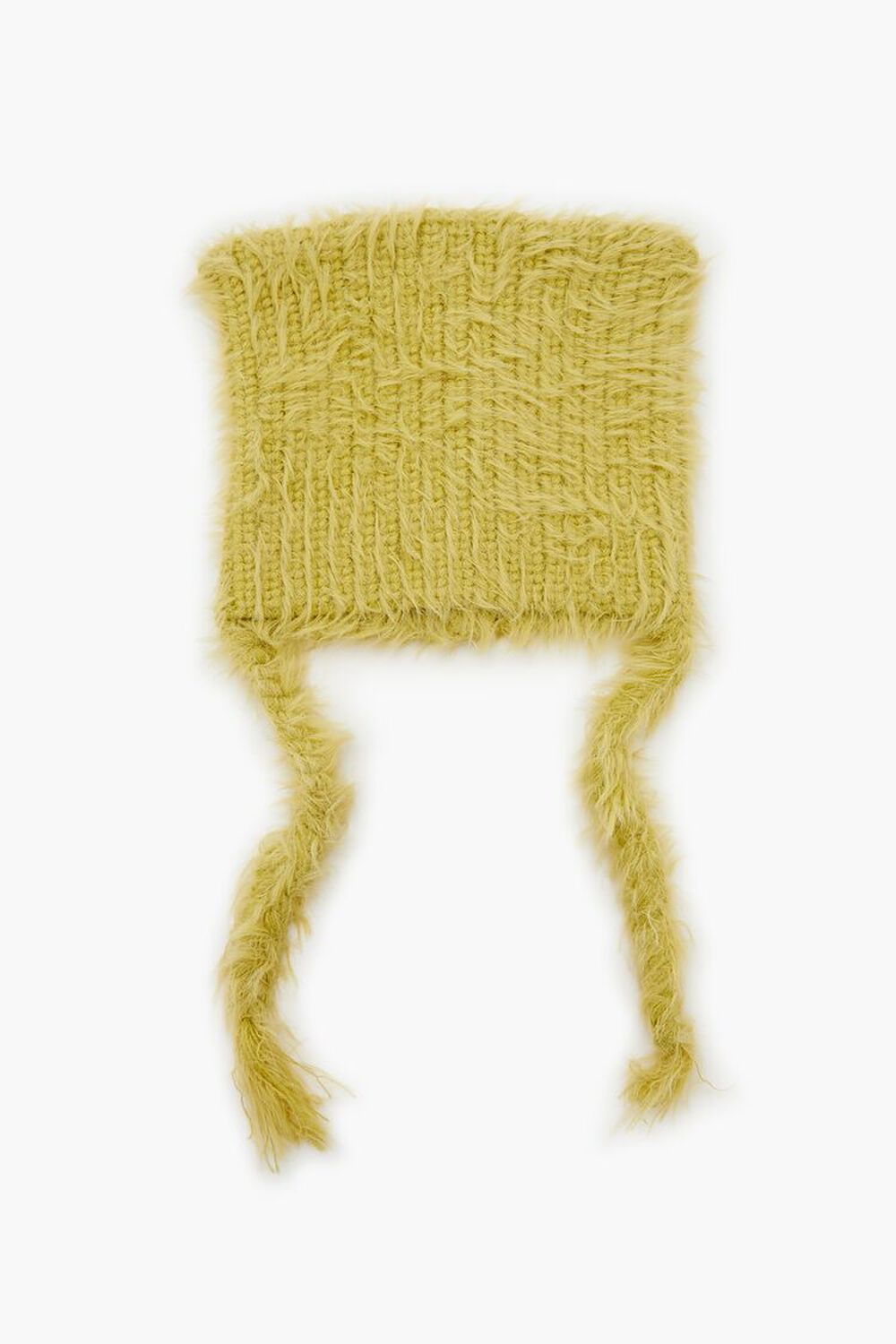 Fuzzy Knit Square Beanie FOREVER21