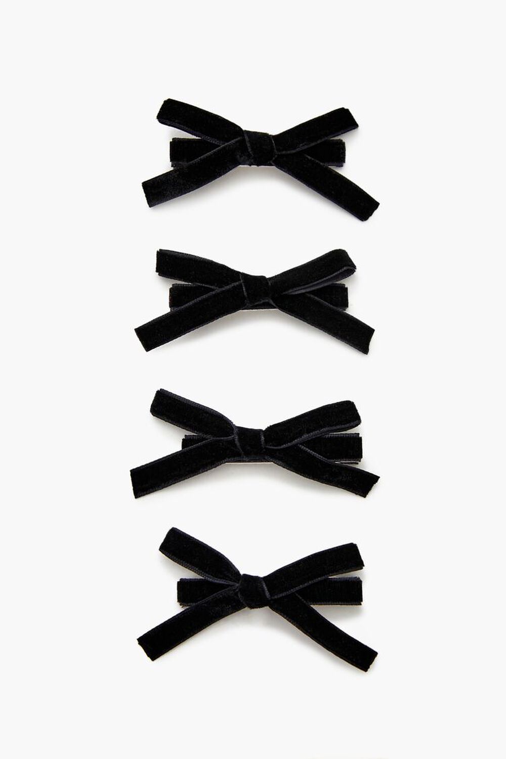 Заколка для волос FOREVER21 Velvet Bow Hair Clip Set FOREVER21