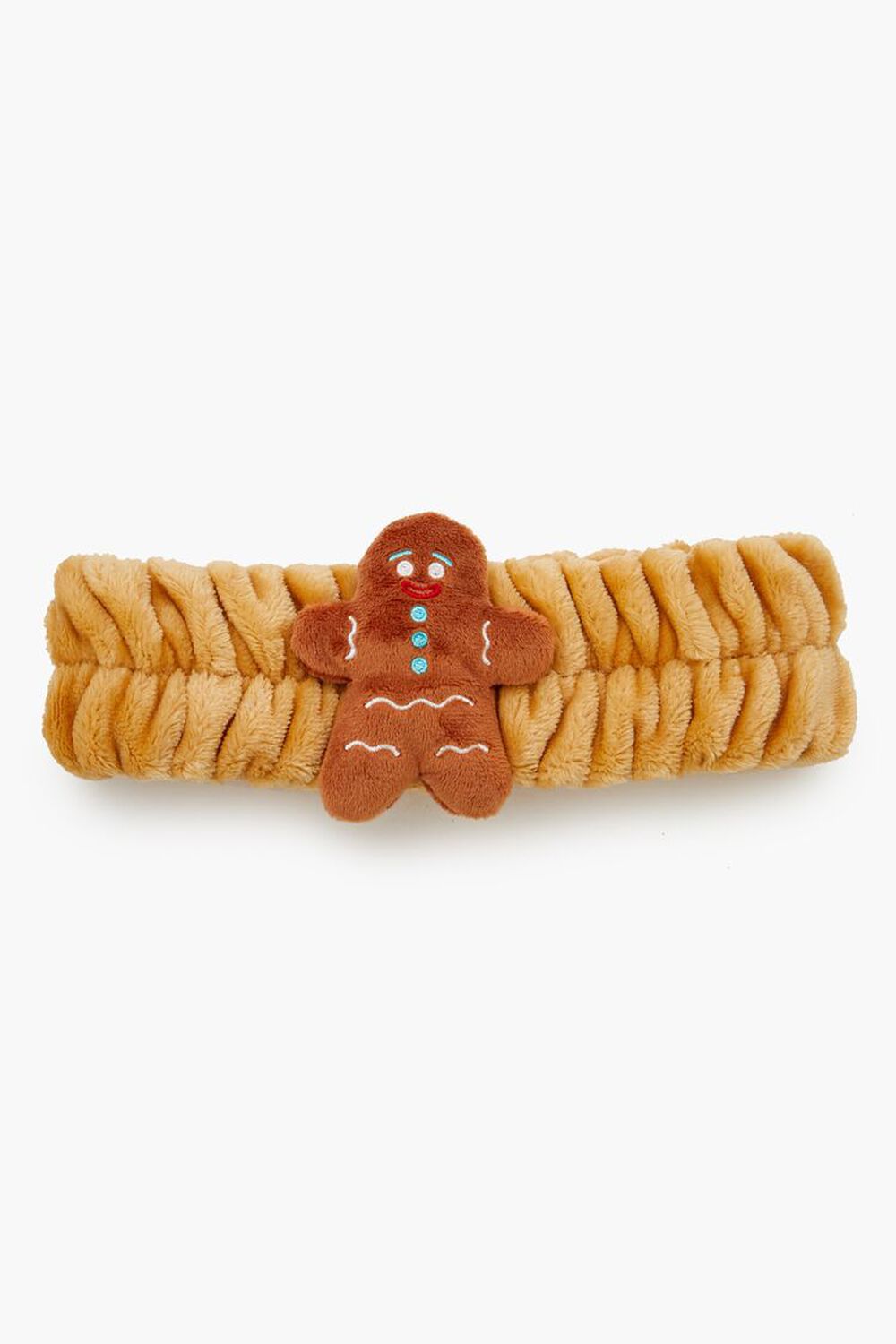 Plush Gingerbread Man Headwrap FOREVER21