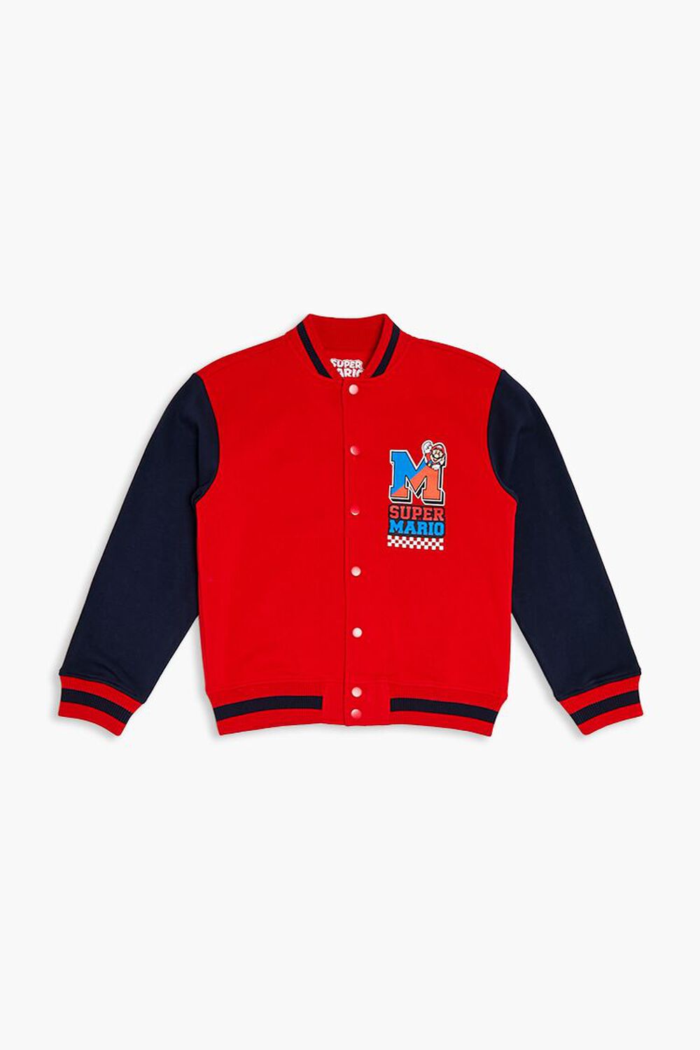 Kids Super Mario Bomber Jacket (Girls + Boys) FOREVER21