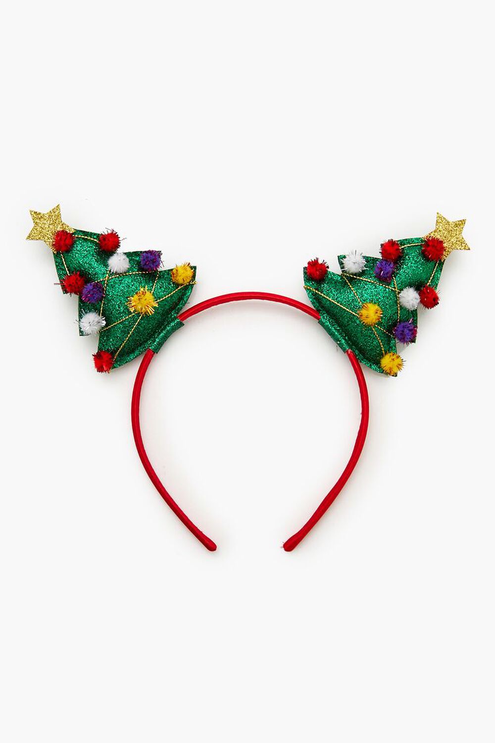 Glitter Christmas Tree Headband FOREVER21