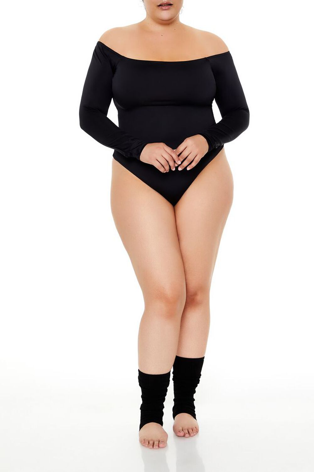 Женское Боди FOREVER21 Plus Size Contour Sculpt FOREVER21