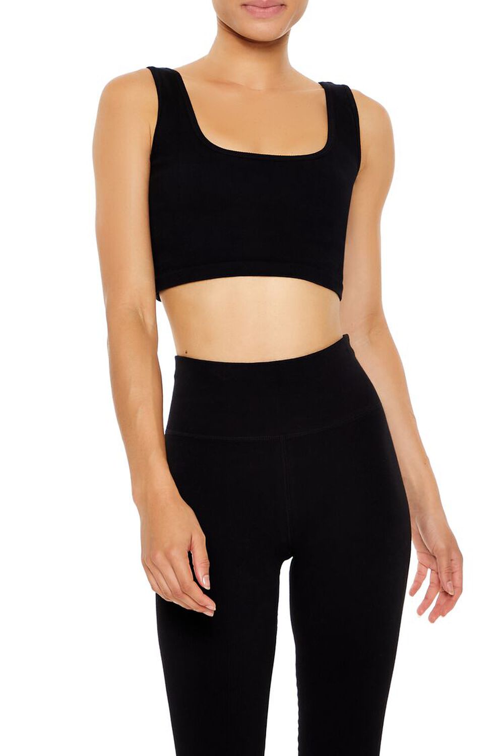 Seamless Longline Sports Bra FOREVER21