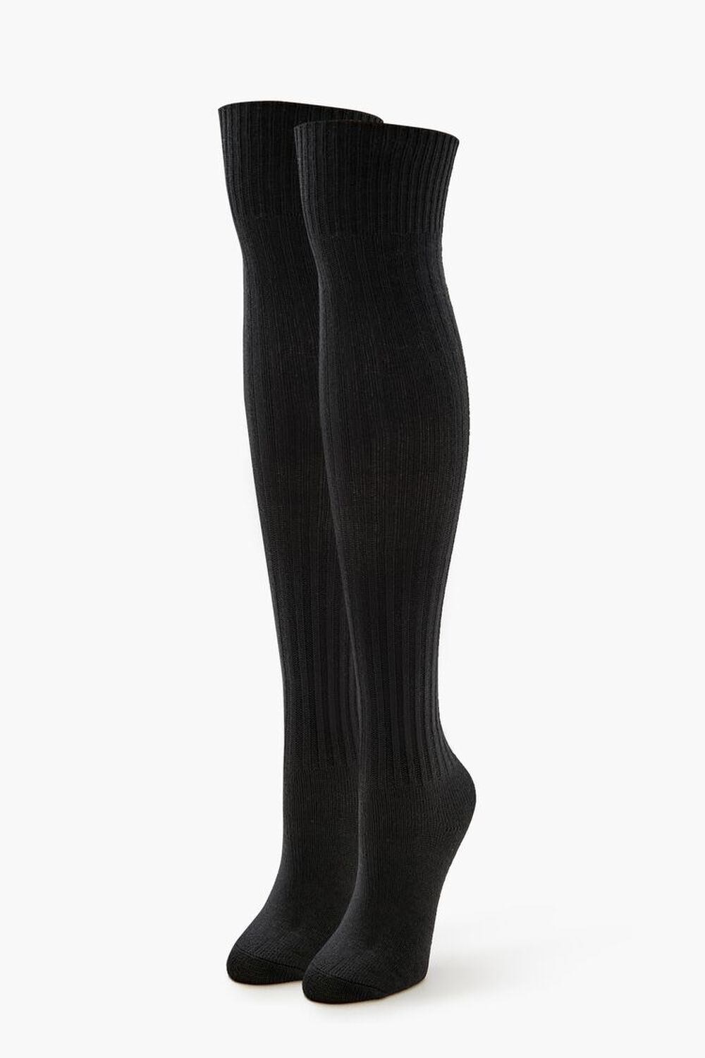 Ribbed Over-The-Knee Socks FOREVER21