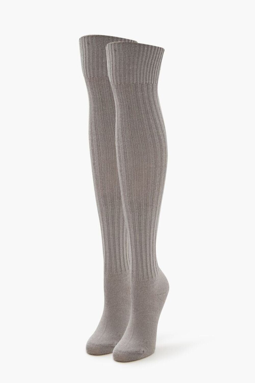 Ribbed Over-The-Knee Socks FOREVER21