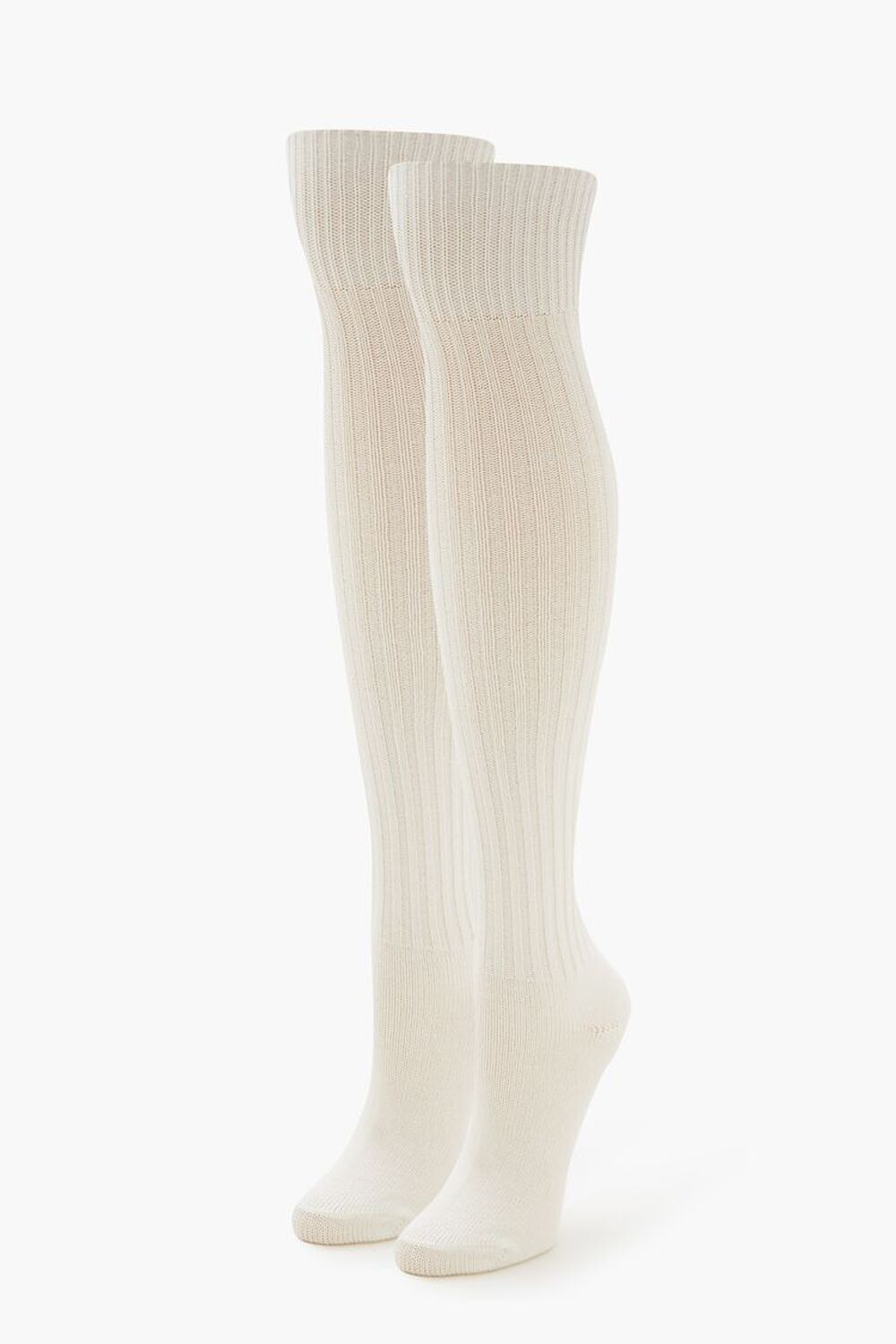 Ribbed Over-The-Knee Socks FOREVER21