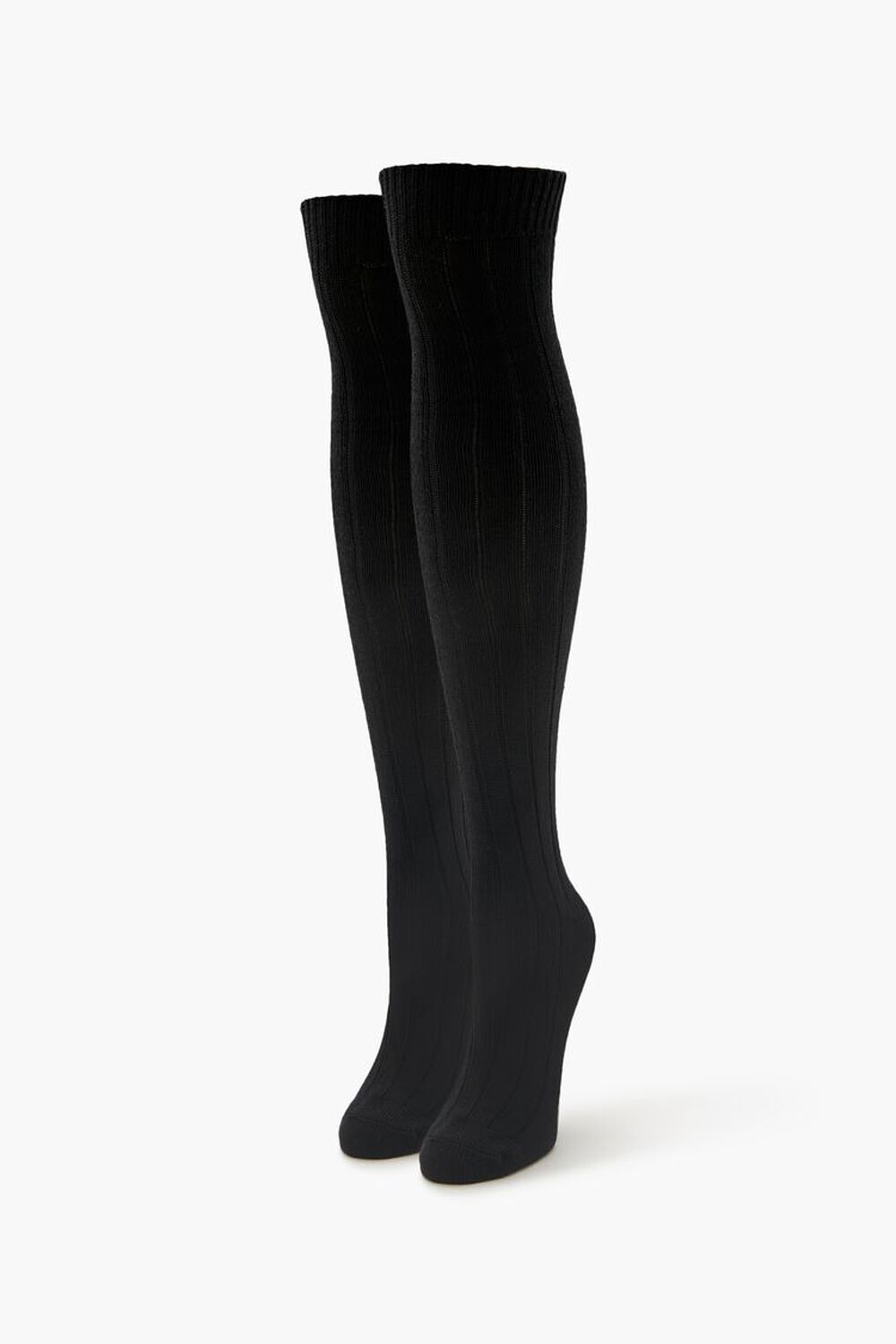 Cable Knit Over-The-Knee Socks FOREVER21