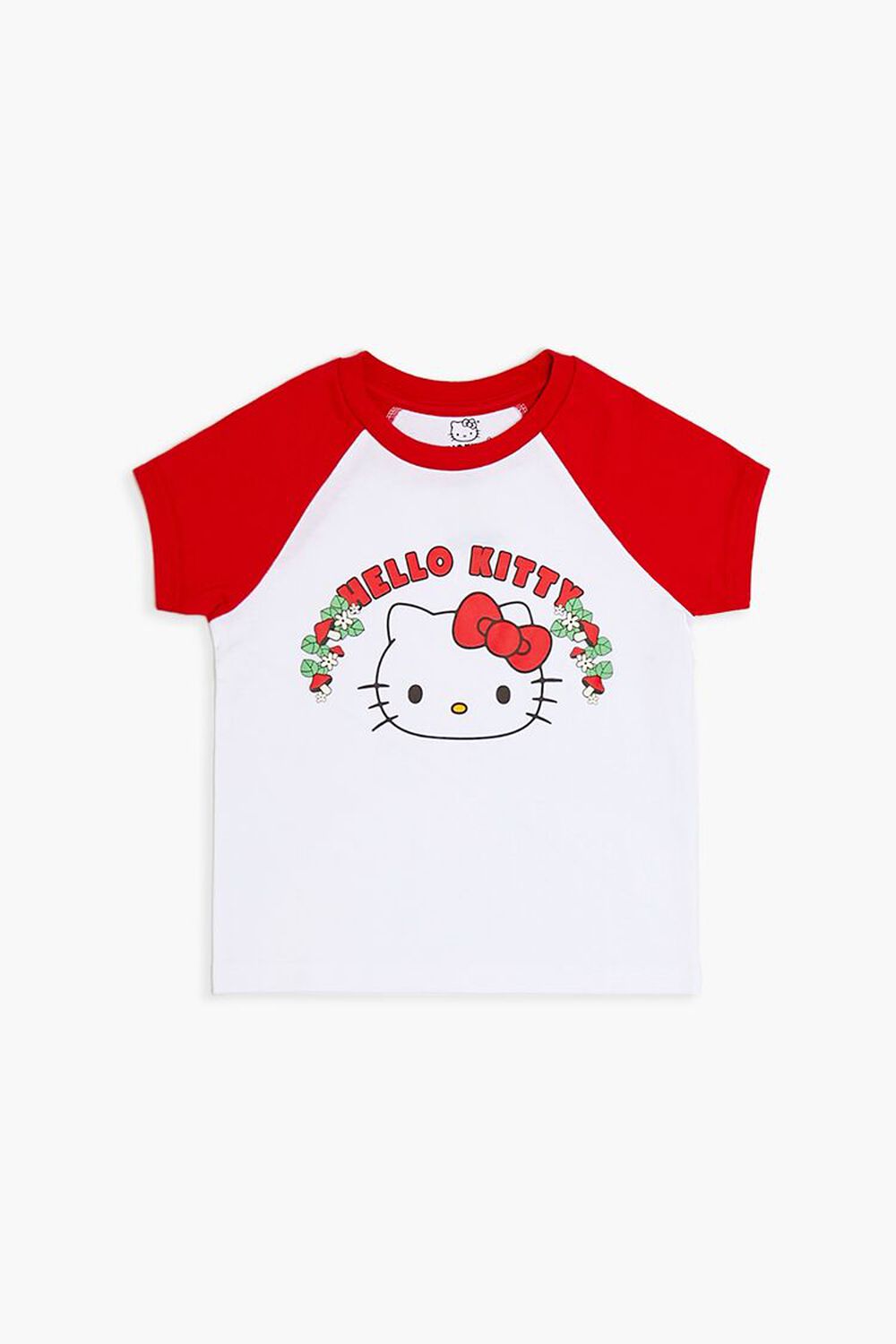 Детская Футболка FOREVER21 Hello Kitty Raglan FOREVER21