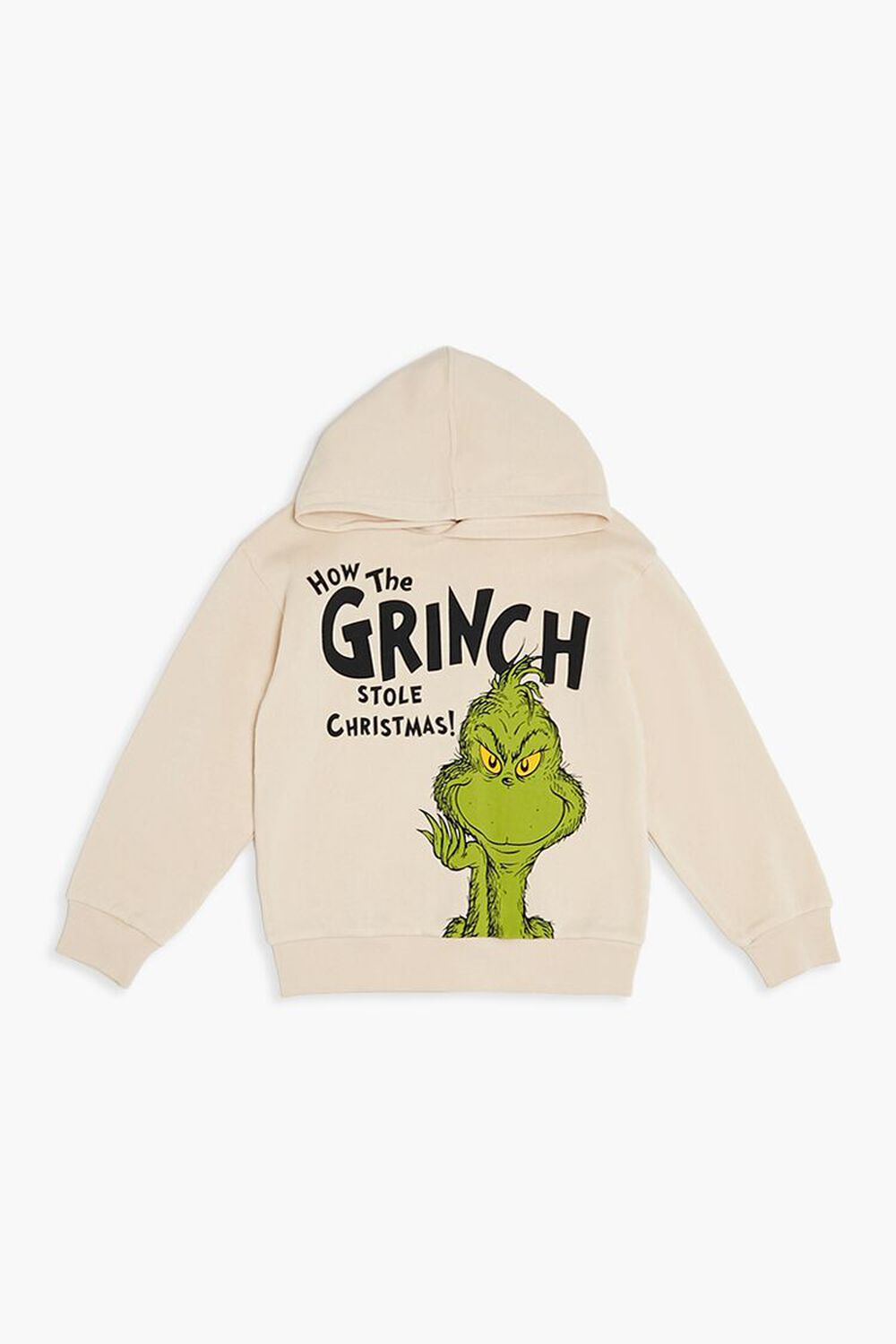 Kids The Grinch Christmas Hoodie (Girls + Boys) FOREVER21