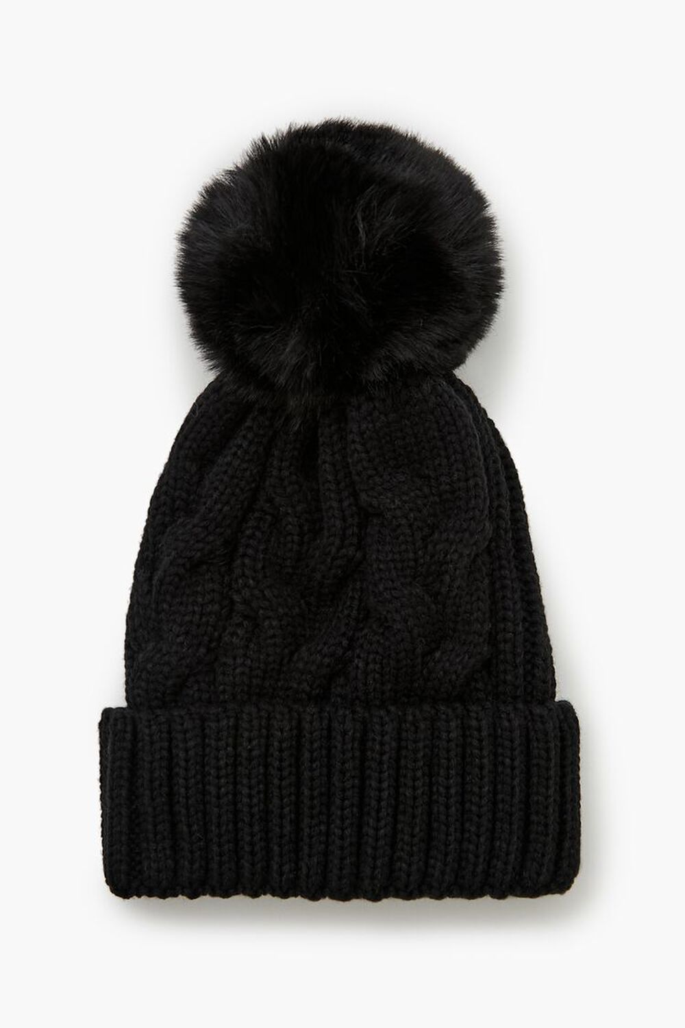 Pom Pom Cable Knit Beanie FOREVER21