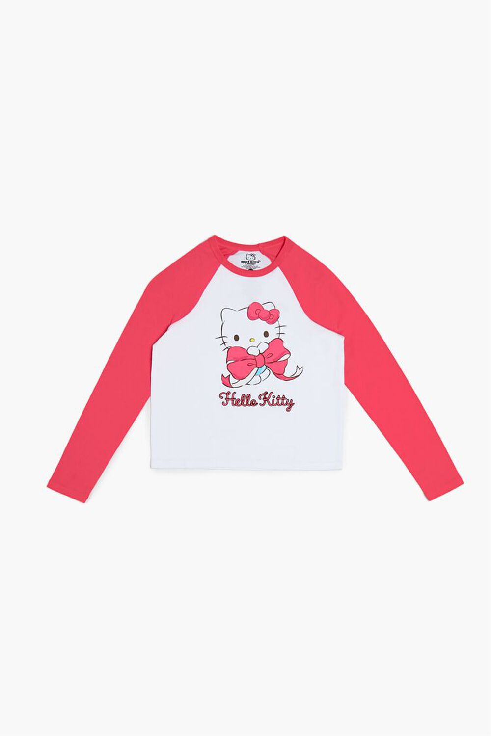 Детская Футболка FOREVER21 Hello Kitty Raglan FOREVER21