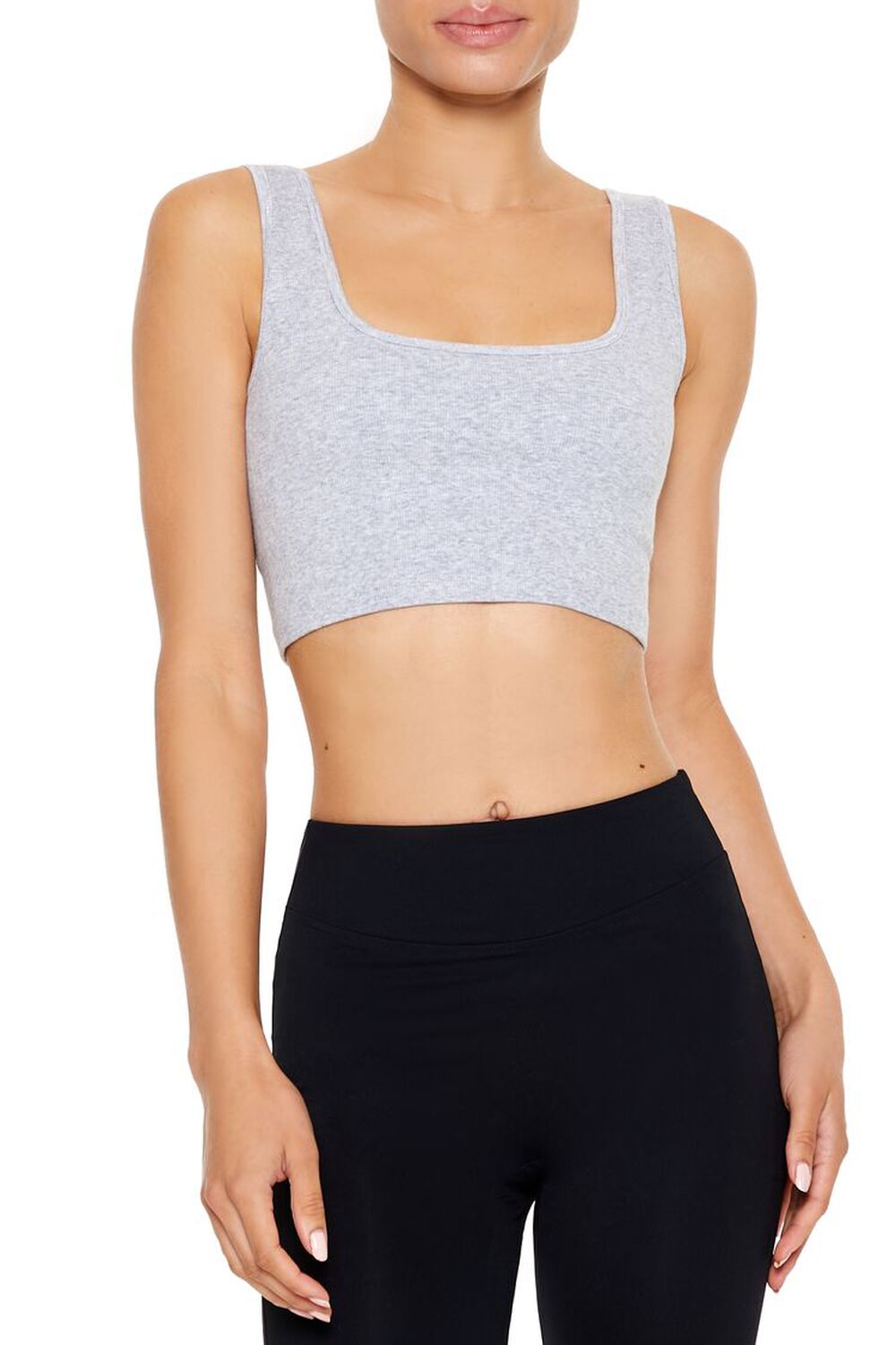 Active Seamless Longline Sports Bra FOREVER21