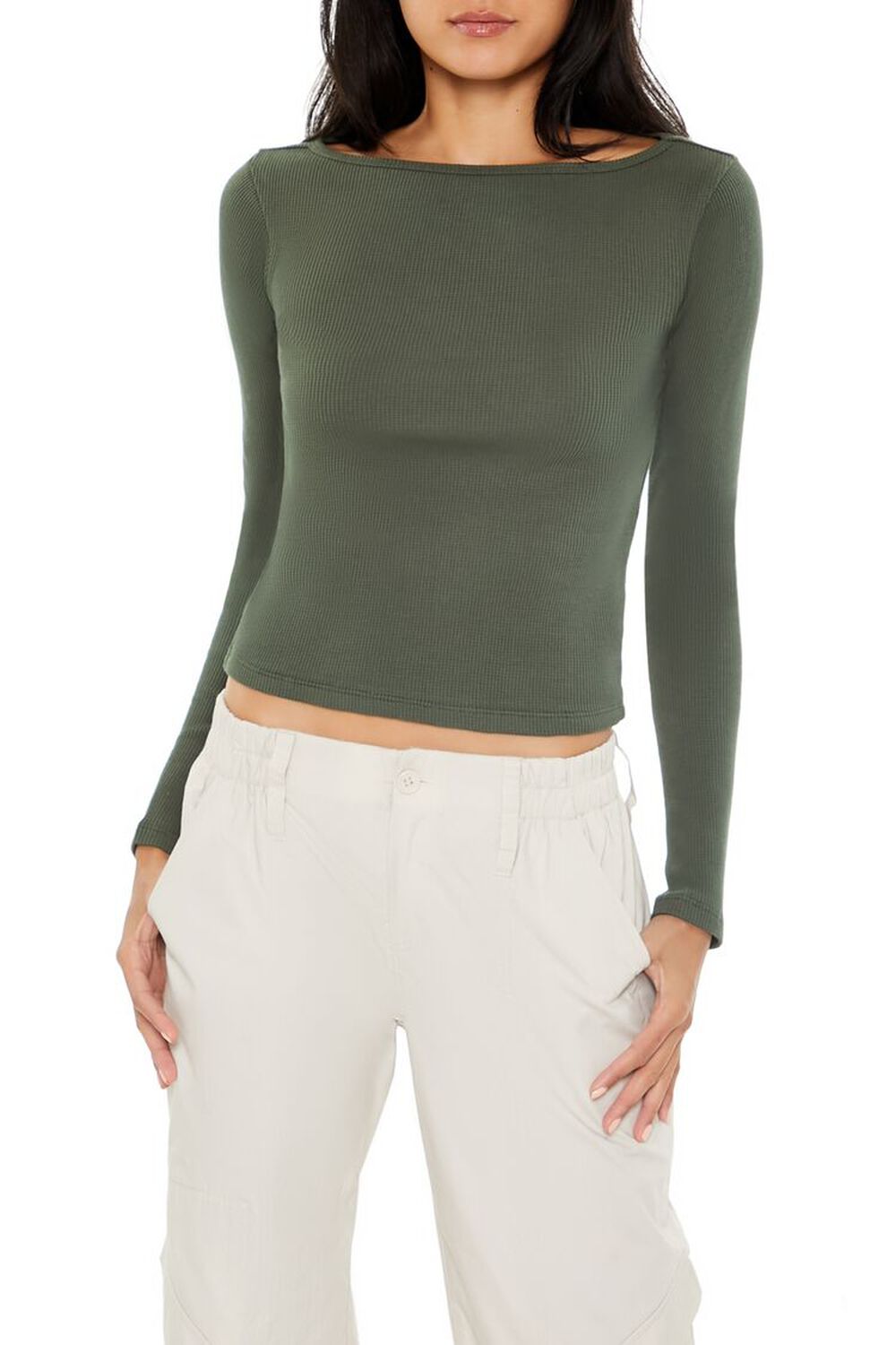 Thermal Long-Sleeve Top FOREVER21