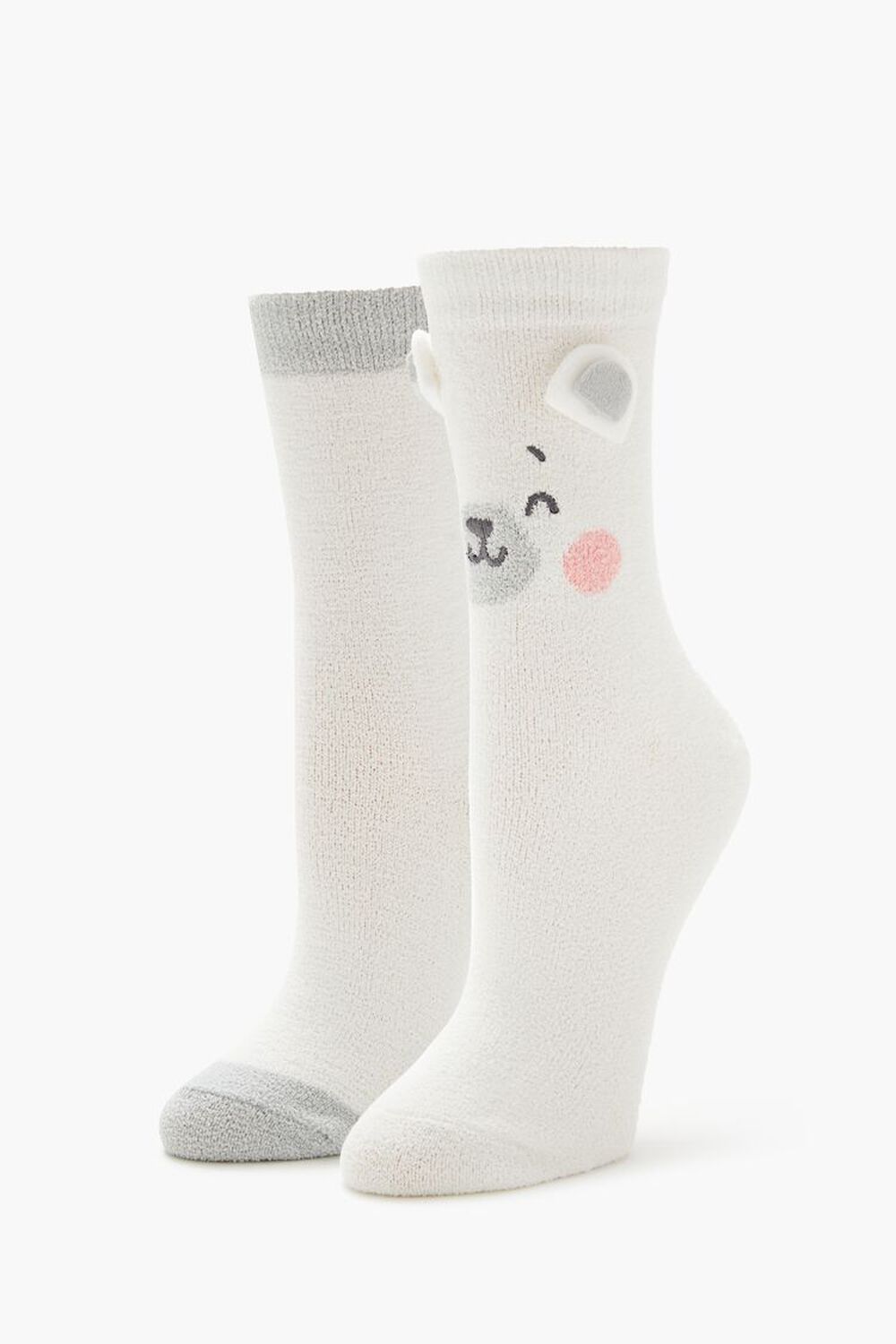 Bear Crew Socks Set - 2 Pack FOREVER21