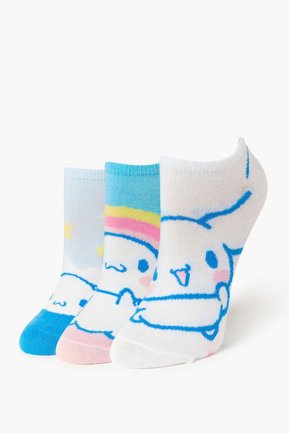 Cinnamoroll Ankle Socks Set - 3 Pack FOREVER21