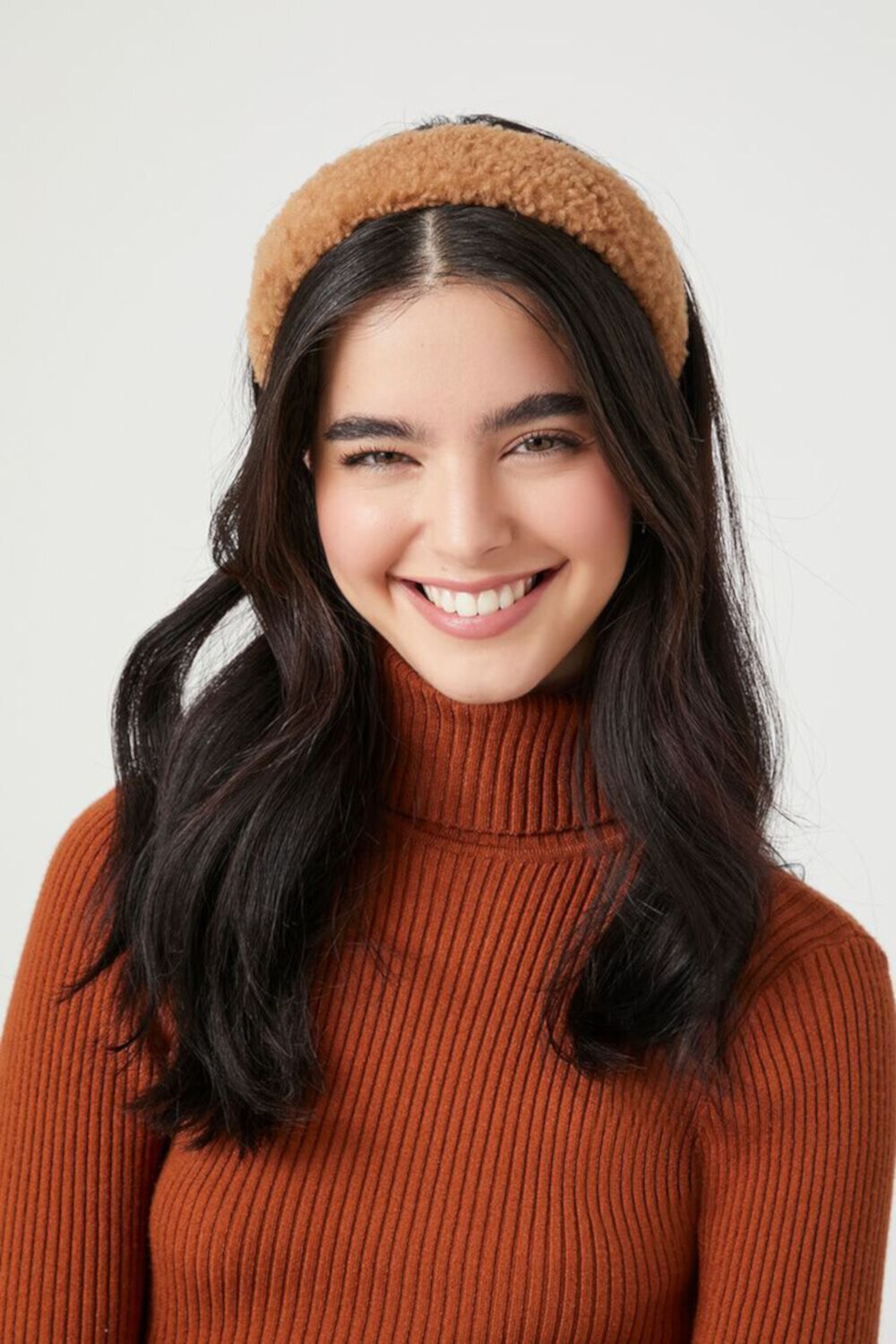 Faux Shearling Headband FOREVER21