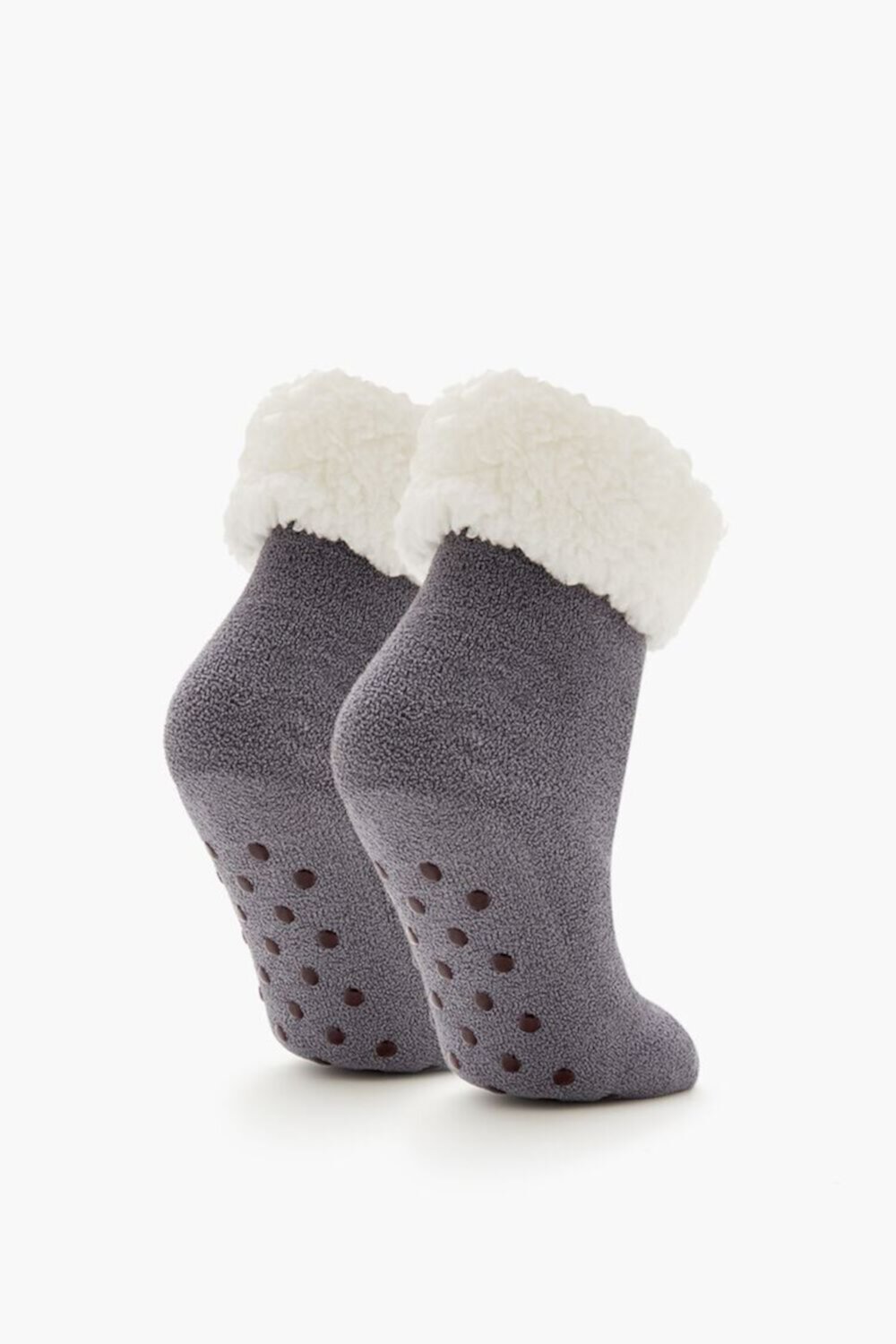 Non-Slip Grip Crew Socks FOREVER21