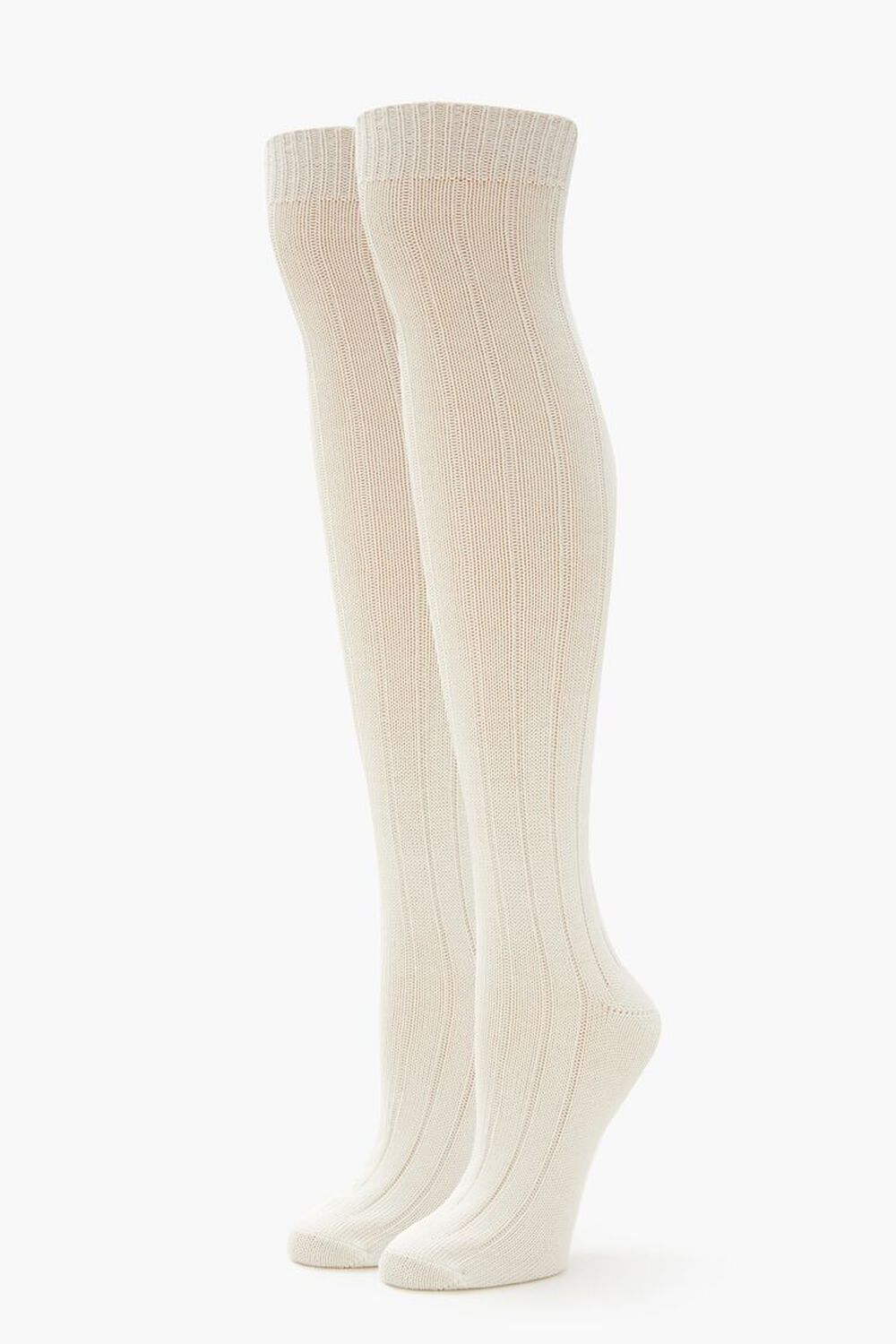 Ribbed Over-The-Knee Socks FOREVER21