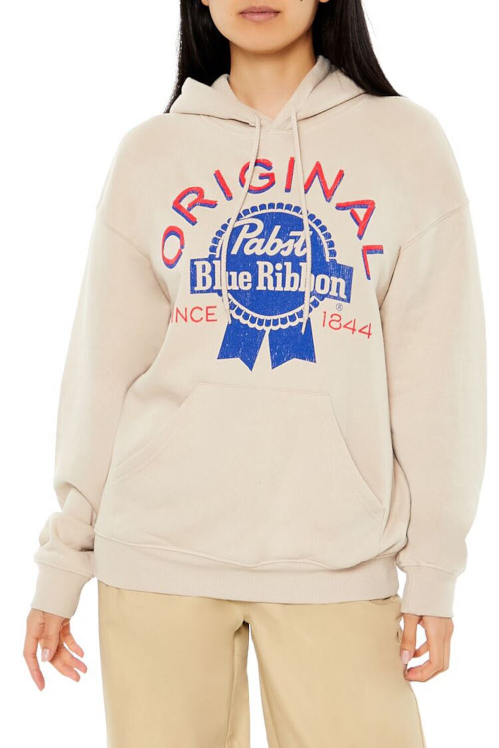 Original Pabst Blue Ribbon Hoodie FOREVER21