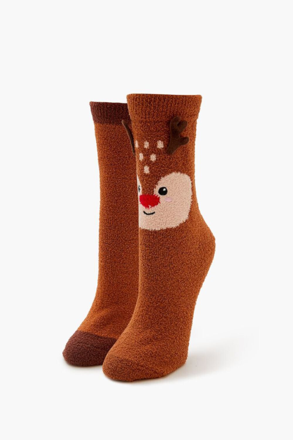 Reindeer Crew Socks Set - 2 Pack FOREVER21