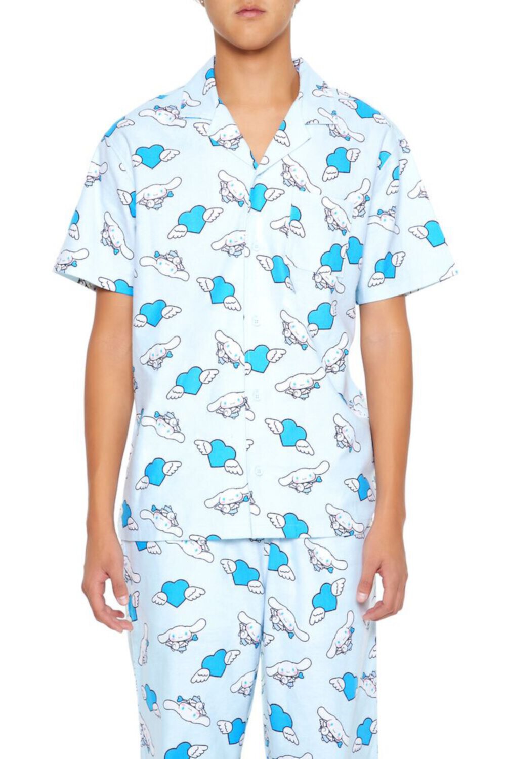 Angel Cinnamoroll Pajama Shirt FOREVER21