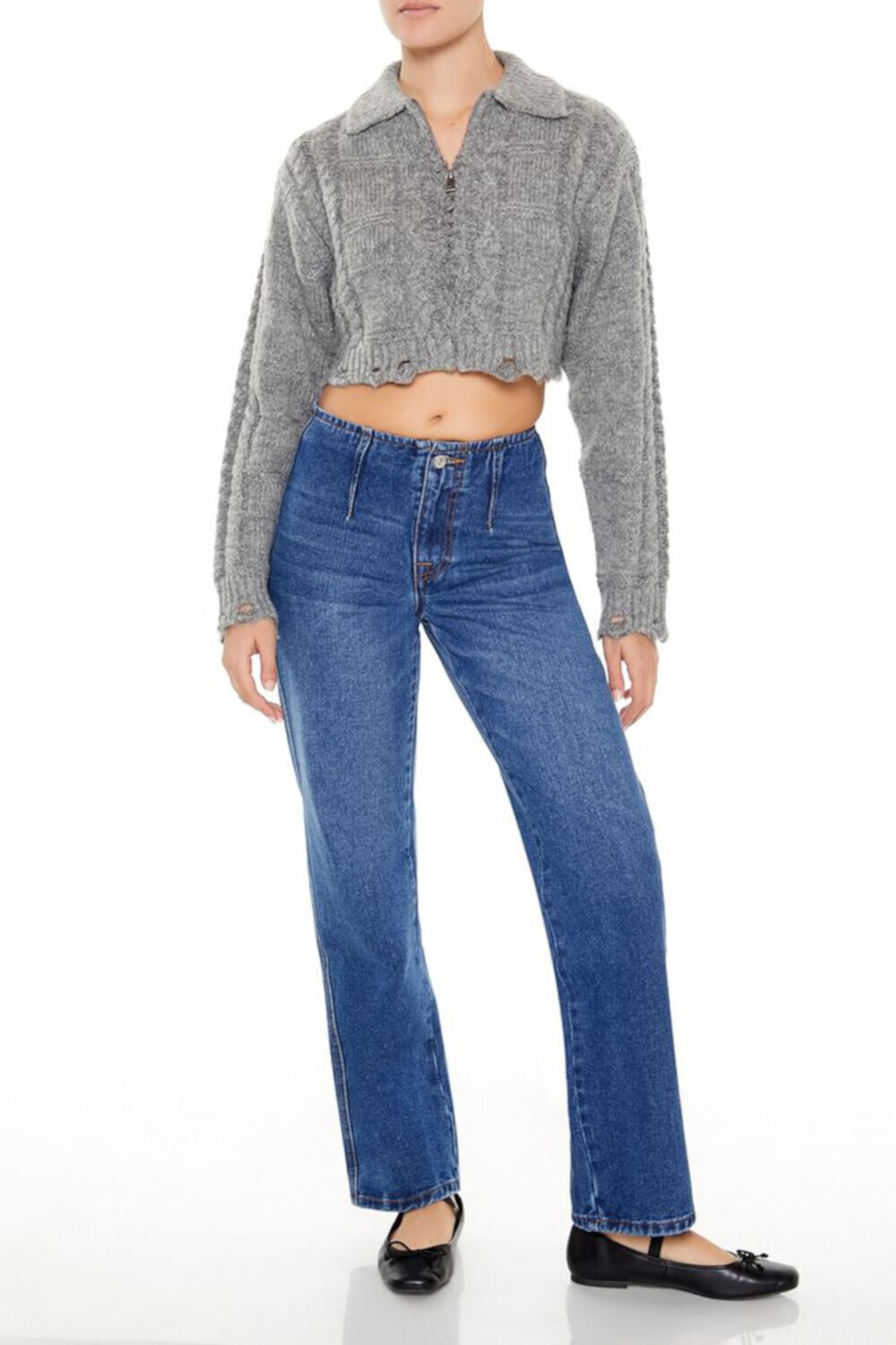 Женские Джинсы bootcut FOREVER21 Low-Rise FOREVER21