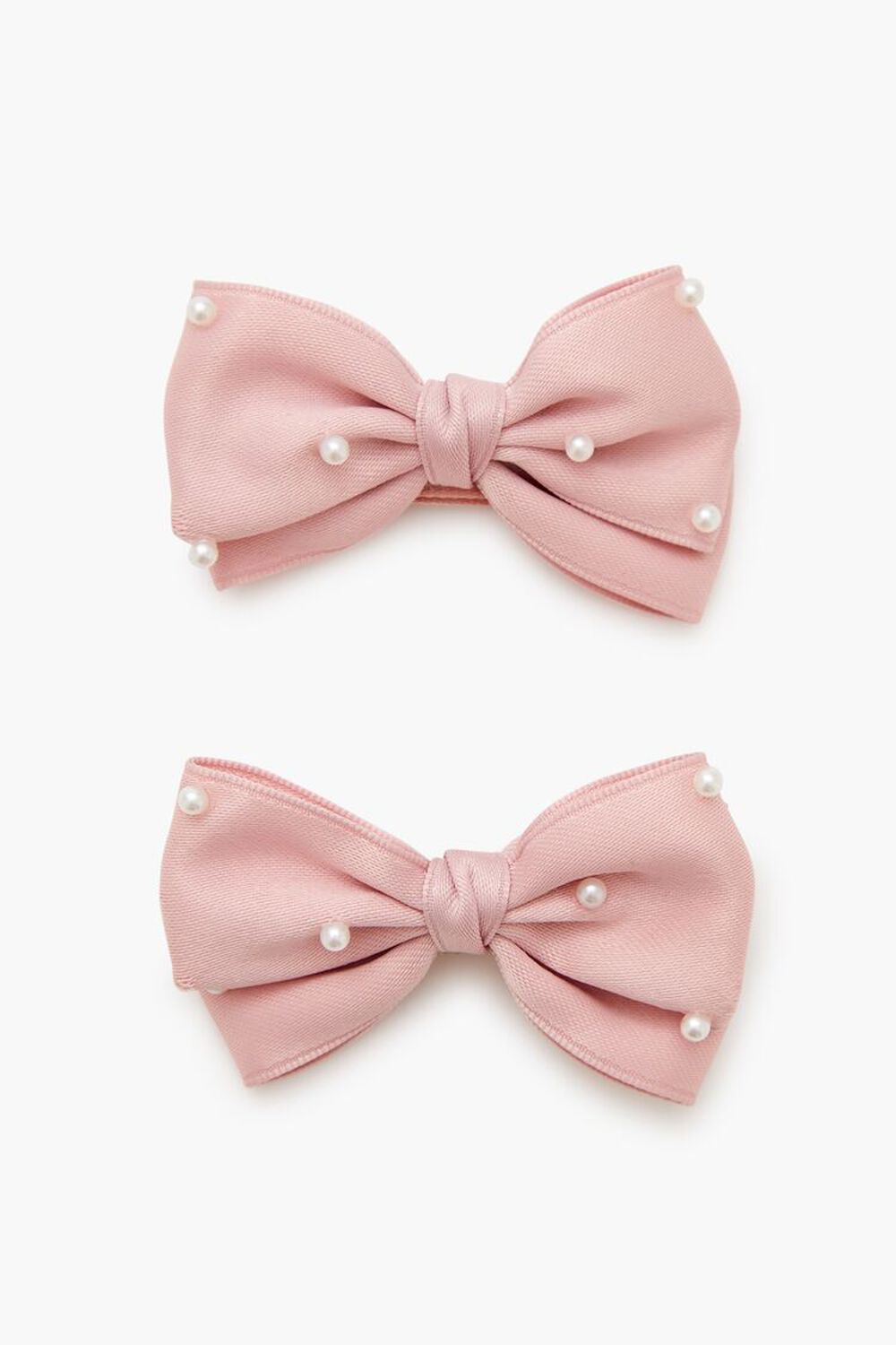 Заколка для волос FOREVER21 Faux Pearl Bow Hair Clip Set FOREVER21