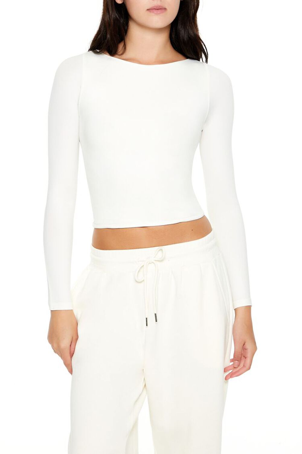 Seamless Long-Sleeve Top FOREVER21