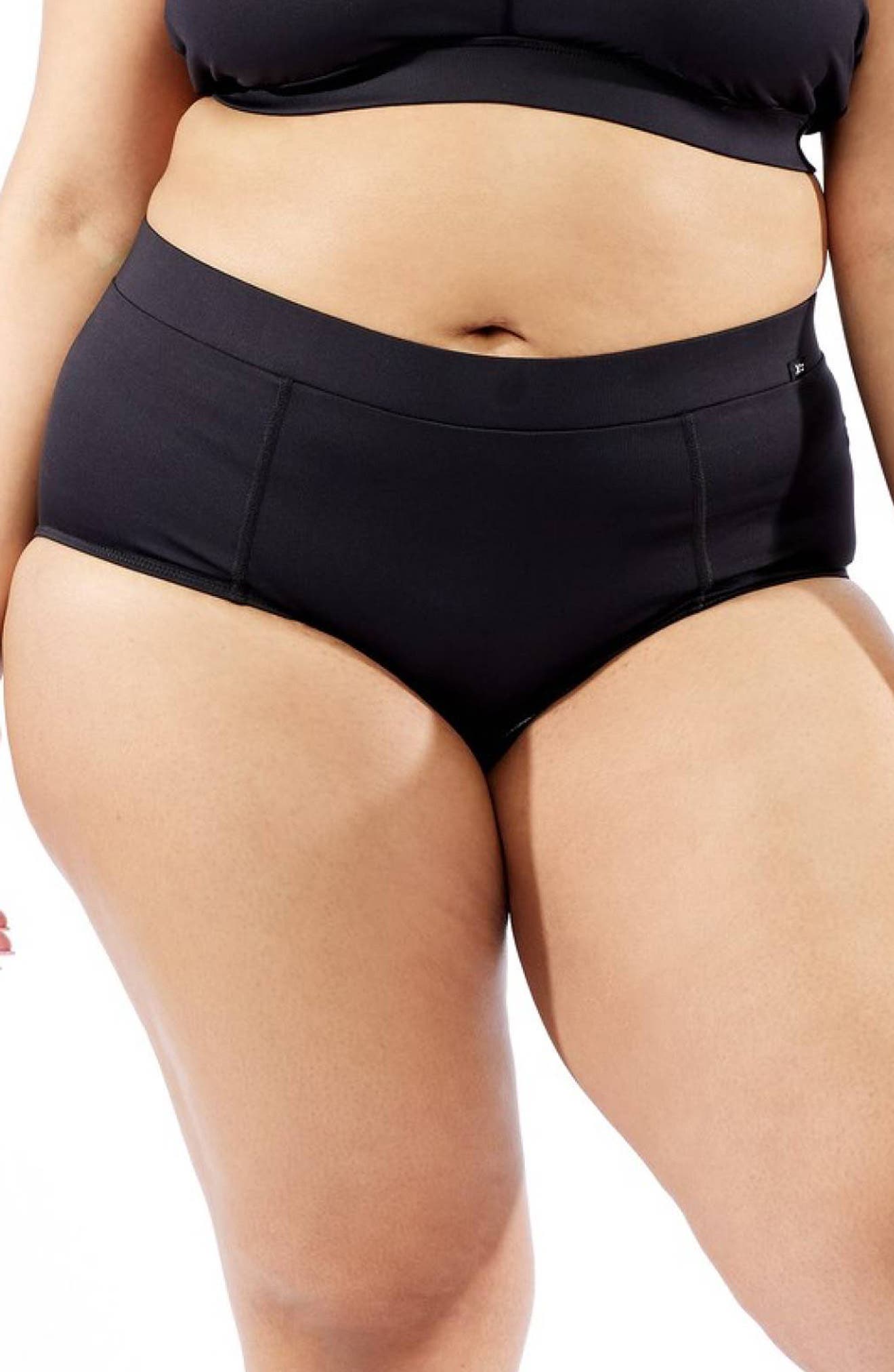 High Waist Hipster Bikini Bottoms Tomboyx