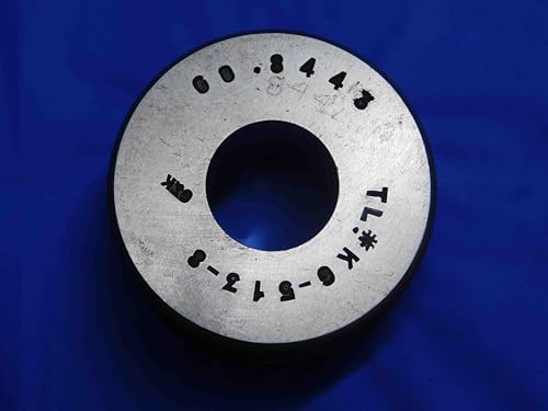 .8443 Master Plain BORE Ring GAGE .8438 +.0005 Oversize 27/32 21.445 mm Check - CO0059BR4 M & J Tooling LLC