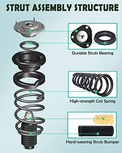 Комплект передних амортизаторов Scitoo для Chevrolet Cobalt 2005-2010, HHR 2006-2011, Pontiac G5 2007-2009 Scitoo