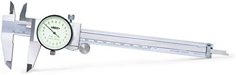 INSIZE 1311-200A Dial Caliper, 0-200 mm, Graduation 0.01 mm Insize